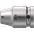 Wera 05344511001 Socket Adapter: Square-Drive to Hex Bit, 3/8 & 1/4"