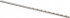 Precision Twist Drill 5998913 Taper Length Drill Bit: 0.1562" Dia, 118 °