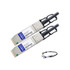 ADD-ON COMPUTER PERIPHERALS, INC. AddOn 40G-QSFP-C-0201-AO  2m Brocade Compatible QSFP+ DAC - Direct attach cable - QSFP+ to QSFP+ - 6.6 ft - twinaxial - SFF-8436/IEEE 802.3ba - passive - for Brocade ICX 6610-24, 6610-48, 6650-32, 6650-40, 6650-48, 6