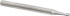 M.A. Ford. 12106690 Square End Mill: 0.0669'' Dia, 0.2008'' LOC, 1-1/2'' OAL, 2 Flutes, Solid Carbide