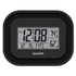 SHARP ELECTRONICS CORPORATION SPC1019A Sharp Atomic Clock, 9 5/8inH x 9 13/16inD x 1 7/16inD, Black