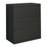 HNI CORPORATION 883LS HON 800 36inW x 19-1/4inD Lateral 3-Drawer File Cabinet With Lock, Charcoal