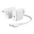 ALOGIC USA ALOGIC WCG1X65-US  Rapid Power 1X65 GaN Charger - Power adapter - 65 Watt - 3.25 A - PD 3.0 (USB-C) - on cable: USB-C - white - United States