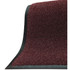 M+A MATTING 395040038  Brush Hog Floor Mat, 3ft x 8ft, Burgundy