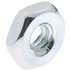 Value Collection HMSNI20-20-100B Hex Nut: #2-56, Grade 2 Steel, Zinc Clear Finish