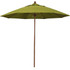 California Umbrella 194061627426 Patio Umbrellas; Fabric Color: Ginkgo ; Base Included: No ; Fade Resistant: Yes ; Diameter (Feet): 9 ; Canopy Fabric: Pacifica