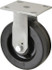 Fairbanks N32-6-MCP Rigid Top Plate Caster: Phenolic, 6" Wheel Dia, 2" Wheel Width, 1,200 lb Capacity, 7-1/2" OAH