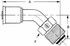 Eaton 75712E-Z32 Hydraulic Hose Bumped Male Swivel Fitting: 1-1/16-16