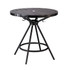 SAFCO PRODUCTS CO 4362BL Safco CoGo Outdoor/Indoor Round Table, 36in Diameter, Black