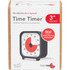 GRACIEs ENTERPRISES LTD TTMTT03BW Time Timer Original Timer, 3in, Black GRACIEs ENTERPRISES LTD TTMTT03BW Time Timer Original Timer, 3in, Black