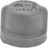 B&K Mueller 521-403HN Black End Cap: 1/2", Threaded