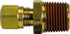 CerroBrass P-VS68NAB-6A Compression Tube Connector: 1/8" Thread, Tube OD x Male Thread