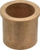 Boston Gear G00329 Flanged Sleeve Bearing: 1-5/8" ID, 2" OD, 2" OAL, Oil Impregnated Bronze