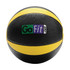 GOFIT L.L.C. GF-MB10 GoFit Medicine Ball, 10 Lb, Black/Yellow