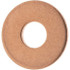 Value Collection 38891 1/4" Screw Standard Flat Washer: Copper, Plain Finish