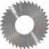 RobbJack C12-1250-16-36 Slitting & Slotting Saw: 1-1/4" Dia, 1/8" Thick, 36 Teeth, Solid Carbide