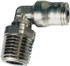 Legris 3609 10 13 Push-To-Connect Tube to Male & Tube to Male BSPT Tube Fitting: Male Elbow, 1/4" Thread