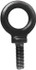 MSC 13641 Fixed Lifting Eye Bolt: Without Shoulder, 2,400 lb Capacity, 1/2-13 Thread, Grade 1030 Steel