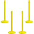 Xpress SAFETY SPBY32G14 Free Standing Post Kit: 40" High, 2" Dia, Plastic Post