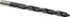 Chicago-Latrobe 42623 Jobber Length Drill Bit: 23/64" Dia, 135 °, High Speed Steel