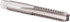 Greenfield Threading 305743 Straight Flute Tap: 3/8-16 UNC, 4 Flutes, Bottoming, 2B Class of Fit, High Speed Steel, Bright/Uncoated