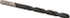 Hertel 4139978 Jobber Length Drill Bit: #3, 135 °, Cobalt