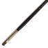 COLART FINE ART & GRAPHICS LTD. 5502006 Winsor & Newton Monarch Long-Handle Paint Brush, Size 6, Flat Bristle, Synthetic, Brown