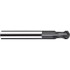 Fraisa X5820186 Ball End Mill: 1/8" Dia, 1/8" LOC, 2 Flute, Solid Carbide