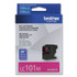 BROTHER INTL. CORP. LC101M LC101M Innobella Ink, 300 Page-Yield, Magenta