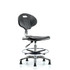 Blue Ridge Ergonomics MSC40165 Task Chair: Polyurethane, Black