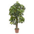 MITA Nearly Natural 5305  4ft Schefflera Tree, Green