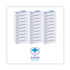BOARDWALK 6500B Office Packs Facial Tissue, Flat Box, 2-Ply, White, 100 Sheets/Box, 30 Boxes/Carton