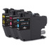 BROTHER INTL. CORP. LC30113PKS LC3011 Ink, 200 Page-Yield, Cyan/Magenta/Yellow