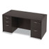 ALERA VA216630ES Alera Valencia Series Straight Front Desk Shell, 65" x 29.5" x 29.63", Espresso