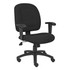 NORSTAR OFFICE PRODUCTS INC. Boss Office Products B495-BK  Chenille Task Chair, Black