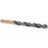 Import 22452 Jobber Length Drill Bit: 31/64" Dia, 118 &deg;, High Speed Steel