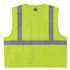 TENACIOUS HOLDINGS, INC. ergodyne® 21129 GloWear 8220Z Class 2 Standard Mesh Zipper Vest, Polyester, 4X-Large/5X-Large, Lime