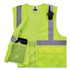TENACIOUS HOLDINGS, INC. ergodyne® 21129 GloWear 8220Z Class 2 Standard Mesh Zipper Vest, Polyester, 4X-Large/5X-Large, Lime