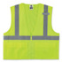 TENACIOUS HOLDINGS, INC. ergodyne® 21129 GloWear 8220Z Class 2 Standard Mesh Zipper Vest, Polyester, 4X-Large/5X-Large, Lime