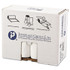 INTEGRATED BAGGING SYSTEMS Inteplast Group SL3036XHW-2 Low-Density Commercial Can Liners, 30 gal, 0.7 mil, 30" x 36", White, Interleaved Roll, 25 Bags/Roll, 8 Rolls/Carton