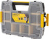 Stanley STST14021 10 Compartment Clear, Black, Yellow Small Parts SortMaster Light