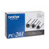 BROTHER INTL. CORP. PC-201 PC-201 Thermal Transfer Print Cartridge, 450 Page-Yield, Black