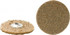 CGW Abrasives 59610 Quick-Change Disc: 2" Disc Dia, 60 Grit, Aluminum Oxide, Non-Woven