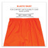 TENACIOUS HOLDINGS, INC. ergodyne® 25449 GloWear 8916 Class E Lightweight Hi-Vis Rain Pants, 5X-Large, Orange