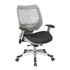 OFFICE STAR PRODUCTS Office Star 86-M34C625R  SPACE Revv Mesh Chair, Fog Gray/Raven