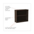 ALERA VA633032ES Alera Valencia Series Bookcase, Two-Shelf, 31.75w x 14d x 29.5h, Espresso