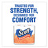 KIMBERLY CLARK Scott® 54245 ComfortPlus Toilet Paper, Mega Roll, Septic Safe, 1-Ply, White, 425 Sheets/Roll, 12 Rolls/Pack