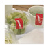 NATIONAL CHECKING CO. Company™ P13SI2 SecureIT Tamper Evident Food Container Seals, 1 x 3, Red, Paper, 250/Roll, 2 Rolls/Pack