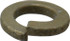 Value Collection LWIS0-41USA-100 #4 Screw 0.114" ID Grade 2 Spring Steel Split Lock Washer