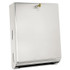BOBRICK WASHROOM 262 Surface-Mounted Paper Towel Dispenser, 10.75 x 4 x 14, Stainless Steel